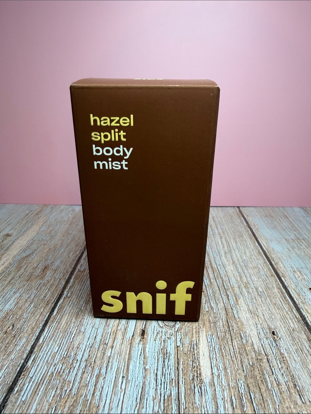 SNIF Hazel Split Body Mist — cocoa•hazelnut spread •creamy banana